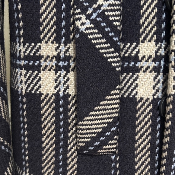 Talbots Navy and White Plaid Jacket - Picture 6 of 13